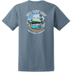 Joe's Surf Shop Christmas Surf Bus Heavyweight Cotton Tee
