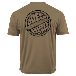 Joe's Surf Shop Fins Up Graphic Workout Tee