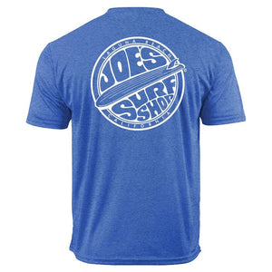 Joe's Surf Shop Fins Up Graphic Workout Tee