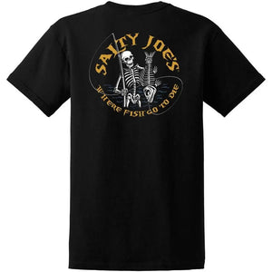 Salty Joe's Fishin' Bones Heavyweight Cotton Tee