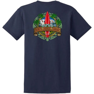 Joe's Surf Shop Longboard Heavyweight Cotton Tee