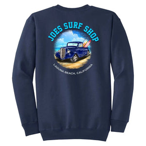 Joe's Surf Shop Surf Truck Crewneck