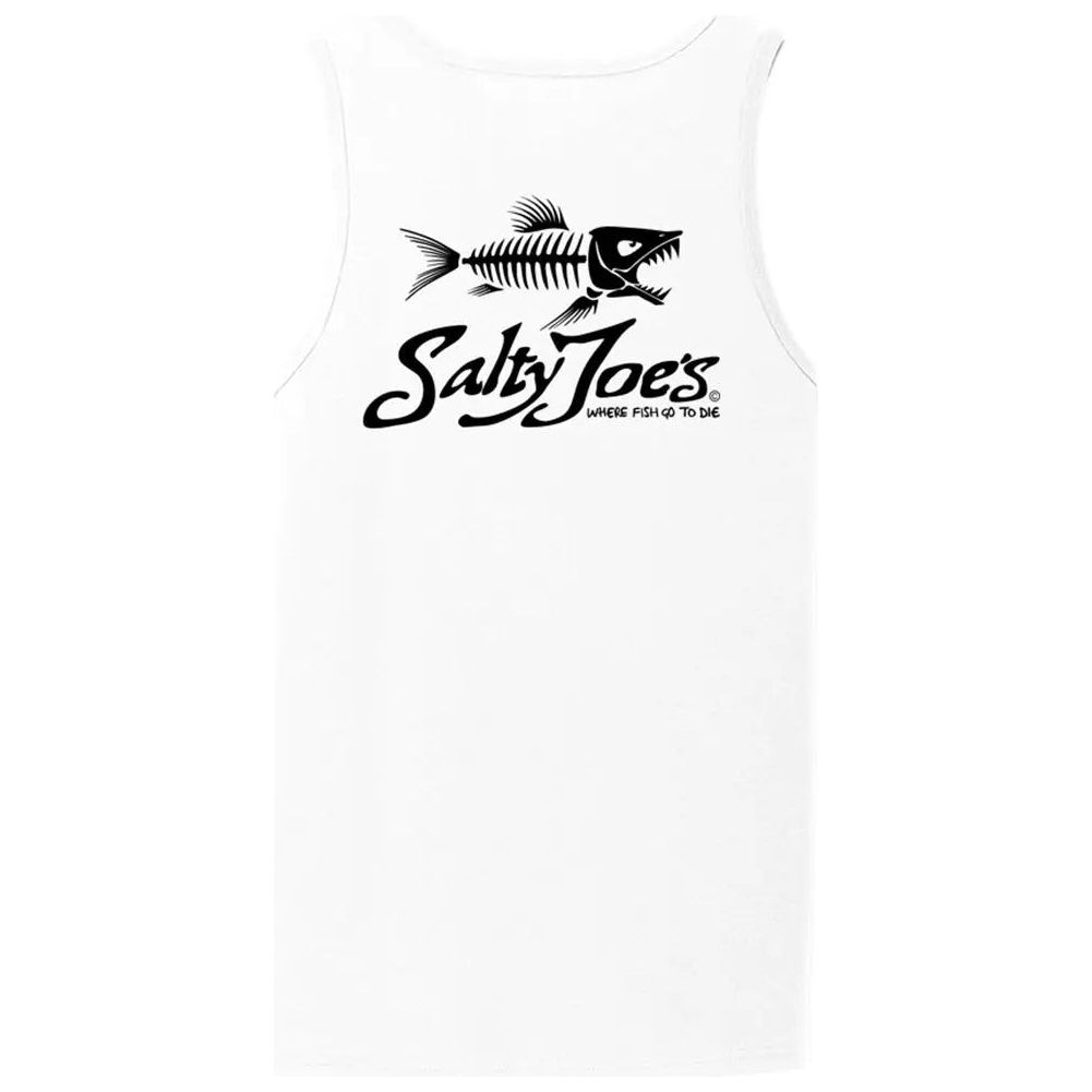 Men's Fishing Tank Tops ★ Salty Joe's Skeleton Fish Tank Top Joe's