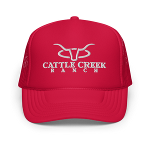 Cattle Creek Ranch Embroidered Foam Trucker Hat