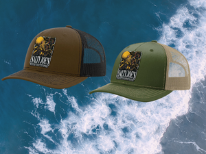 Conquer the Waters with the Salty Joe's Raging Octopus Mesh Back Trucker Hat