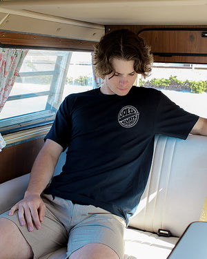 This features our Joe's Surf Shop Fins Up Tee. We also carry Salty Joe's products as well!