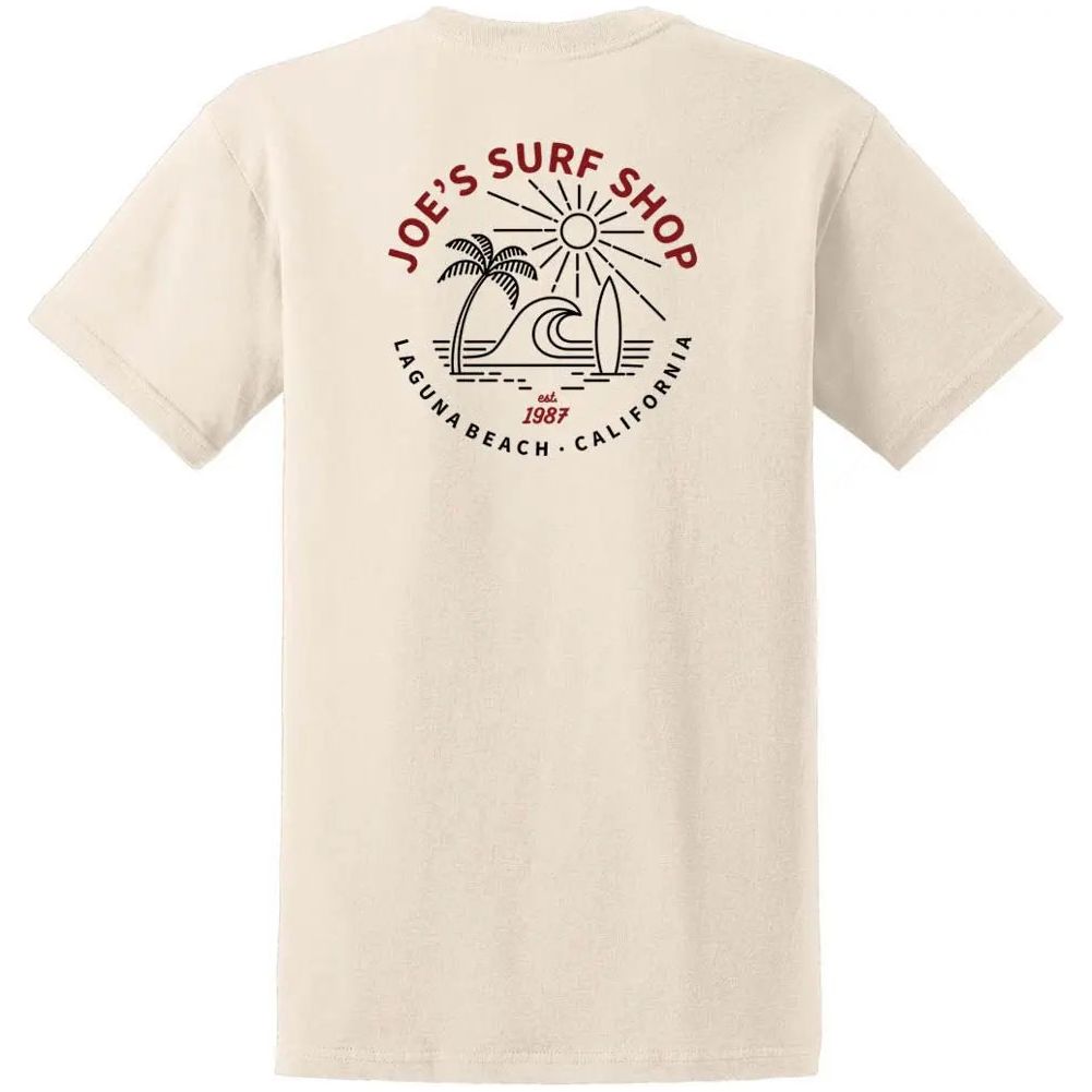 Joe's Surf Shop Beach Life Heavyweight Tee - Joe's Surf Shop