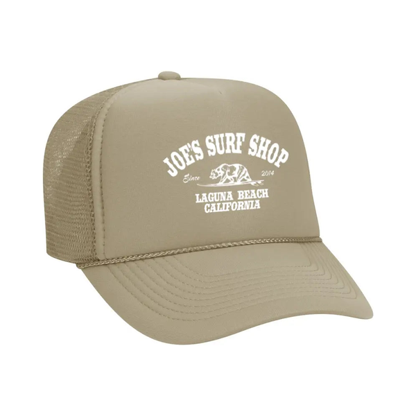 Joe's Surf Shop California Foam Trucker Hat