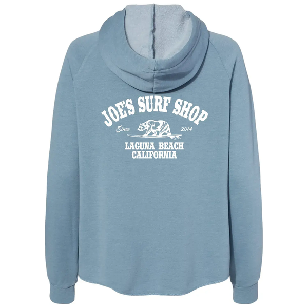 Joe's Surf Shop California Women's Zip-Up Hoodie