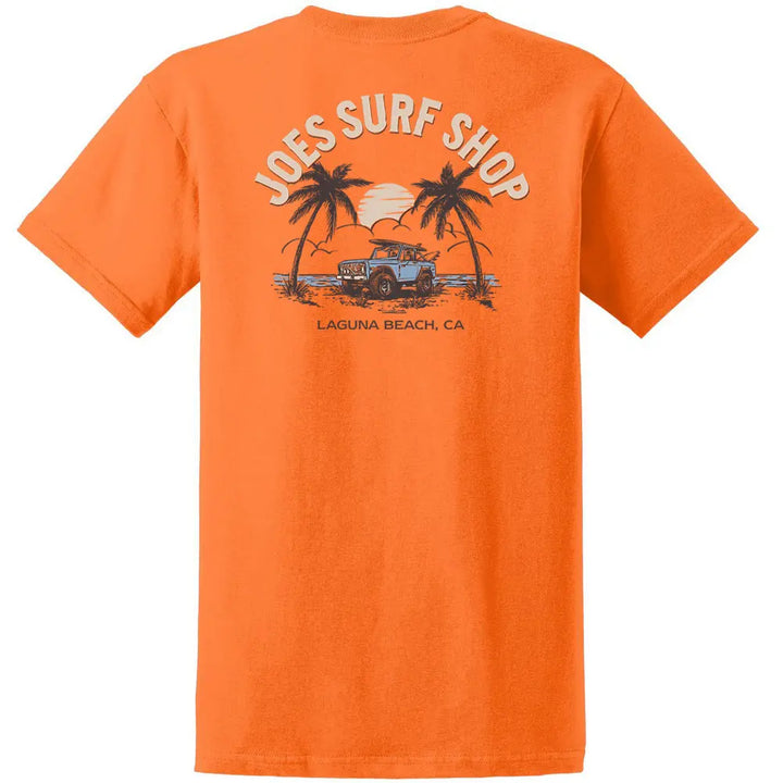 JOES SURF SHOP Men's Early Bird Logo Heavyweight T-Shirt - Regular, Big & Tall Sizes - View #9