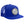 Load image into Gallery viewer, This is the blue Joe&#39;s Surf Shop Fins Up Flat Bill Trucker Hat.

