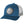 Load image into Gallery viewer, This is the steel blue Joe&#39;s Surf Shop Fins Up Trucker Hat.
