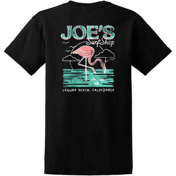 Joe's Surf Shop Flamingo Heavyweight Cotton Tee