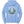 Load image into Gallery viewer, This is the back of the light blue Joe&#39;s Surf Shop Surf Bus Pullover Hoodie.
