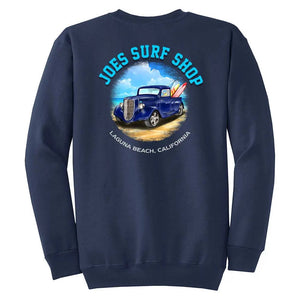 Joe's Surf Shop Surf Truck Crewneck