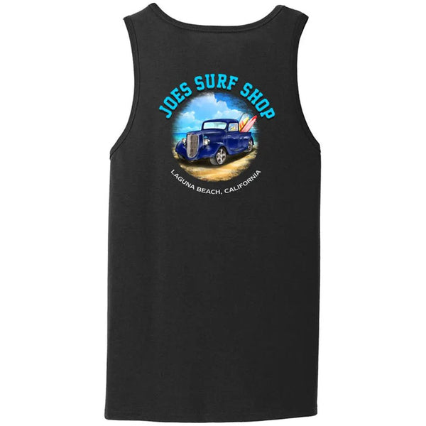 Joe's Surf Shop Surf Truck Beach Tank Top