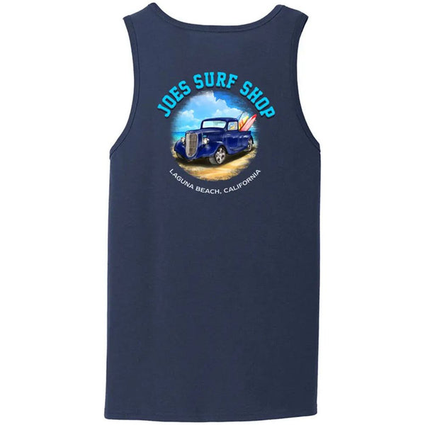 Joe's Surf Shop Surf Truck Beach Tank Top
