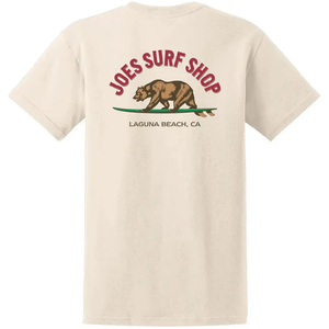 Joe's Surf Shop Surfing Bear Heavyweight Cotton Tee