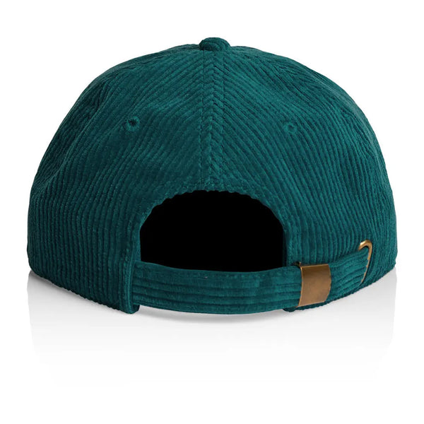 This is the back of the atlantic Joe's Surf Shop Unstructured All-Corduroy Trucker Hat.