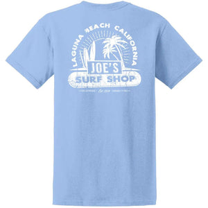 Joe's Surf Shop Vintage Beach Logo Heavyweight Cotton Tee