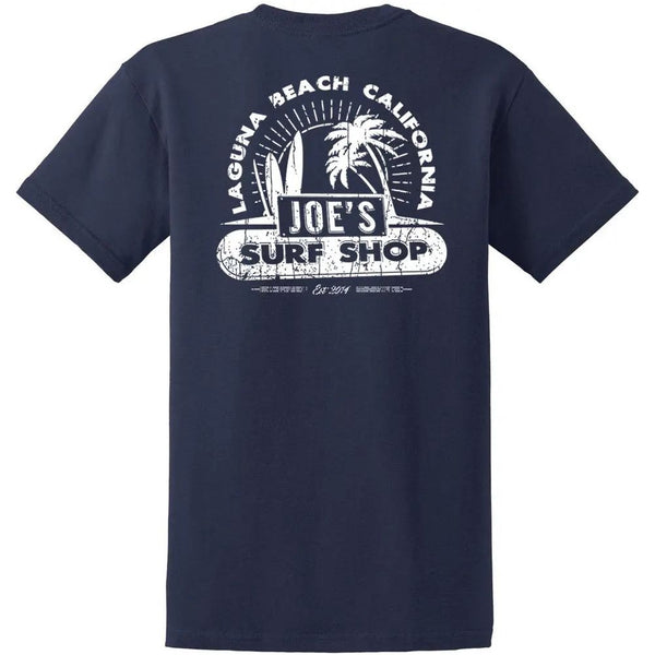Joe's Surf Shop Vintage Beach Logo Heavyweight Cotton Tee