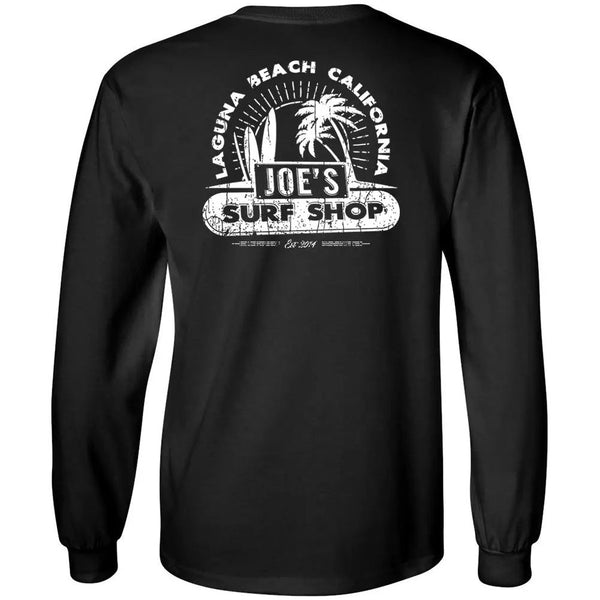 Joe's Surf Shop Vintage Beach Long Sleeve Tee