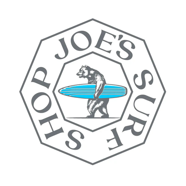 Joe's Surf Shop Walking Bear Sticker