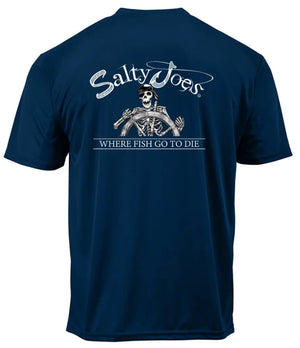 Salty Joe's Back From The Depths Graphic Workout Tee