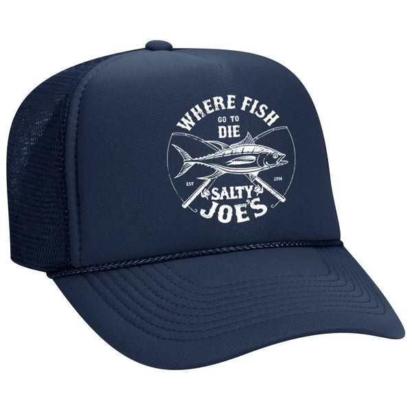 Salty Joe's Dana Logo Beach Trucker Hat