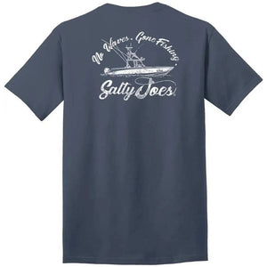 Salty Joe's Fishing Boat Heavyweight Cotton Tee