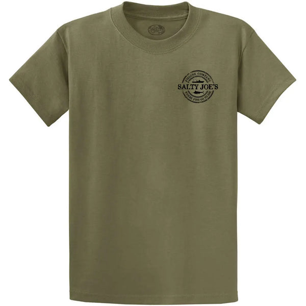 Fishing T Shirts | Salty Joe's Fishing Co. Tee 6X Large / Ash