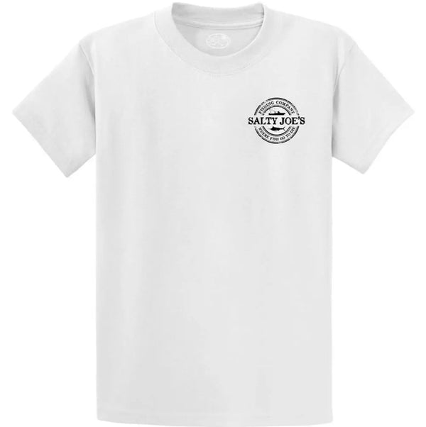 This is the white Salty Joe's Fishing Co. Heavyweight Cotton Tee.
