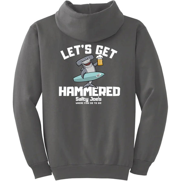 Salty Joe's "Let's Get Hammered" Pullover Hoodie