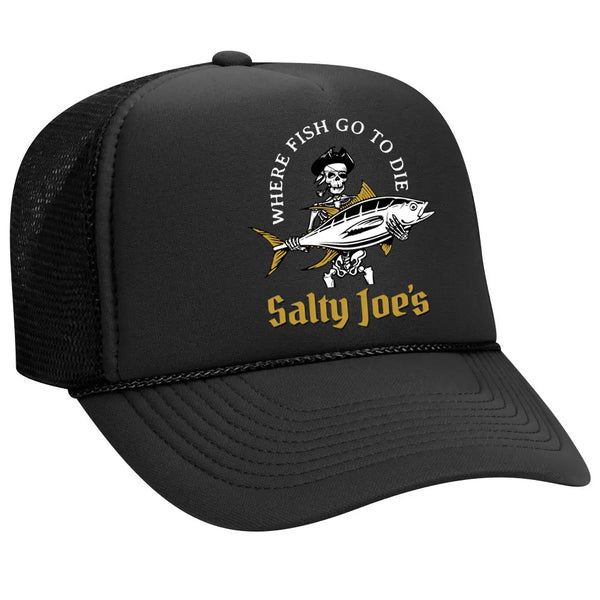 Salty Joe's Ol' Angler Beach Trucker Hat
