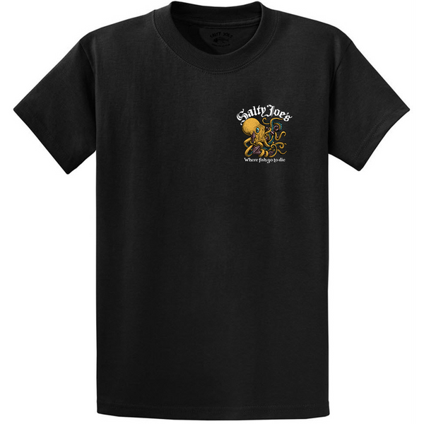 Salty Joe's Raging Octopus Graphic T Shirt