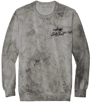This is the black Salty Joe's Skeleton Fish Pigment-Dyed Sweatshirt.