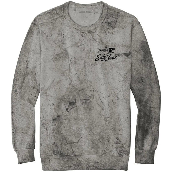 Salty Joe's Skeleton Fish Pigment-Dyed Sweatshirt