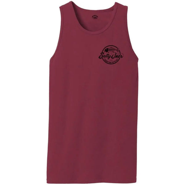 Salty Joe's Skeleton Hook Beach Wash® Garment-Dyed Tank Top