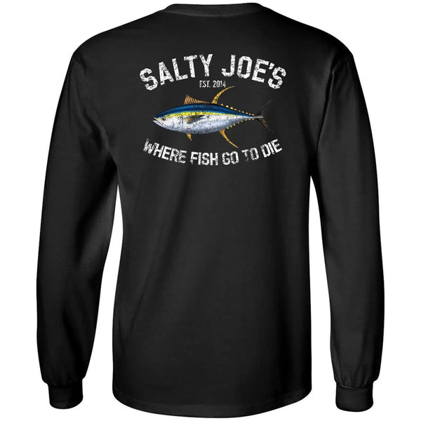 Salty Joe's Tuna Long Sleeve Fishing T Shirt