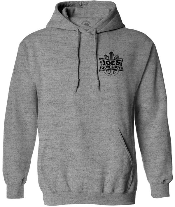 Joe's Surf Shop Surfboards Pullover Hoodie