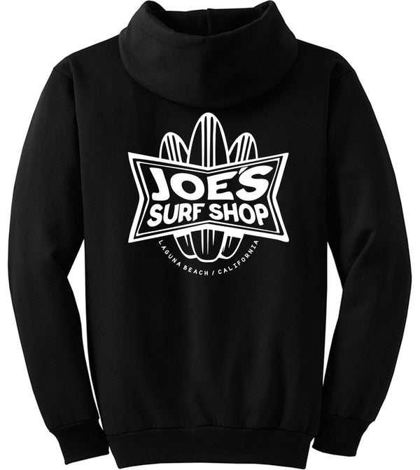 Joe's Surf Shop Surfboards Pullover Hoodie