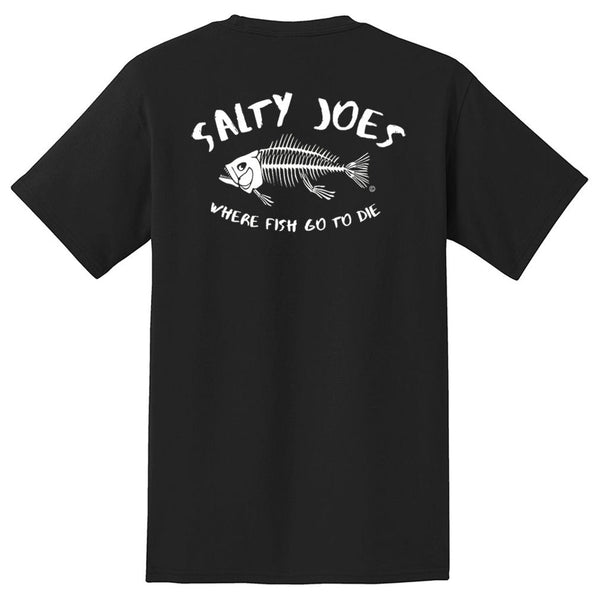 Salty Joe's "Where Fish Go To Die" Heavyweight Pocket Tee