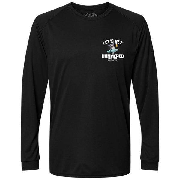 Salty Joe's Let's Get Hammered Long Sleeve Sun Shirt