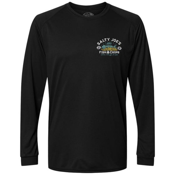 Salty Joe's Fish & Chips Long Sleeve Sun Shirt