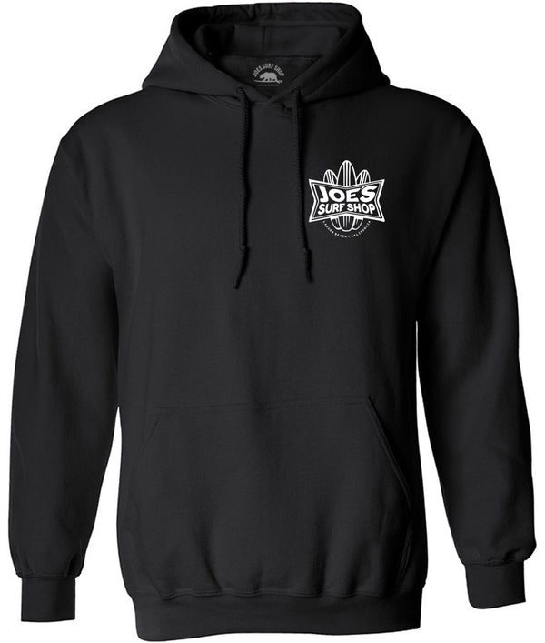 Joe's Surf Shop Surfboards Pullover Hoodie