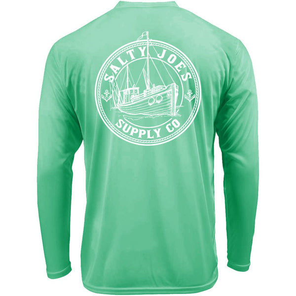 Salty Joe's Fishing Trawler Long Sleeve Sun Shirt