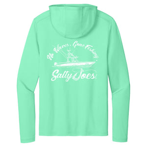 Salty Joe's Fishing Boat Hooded Sun Shirt