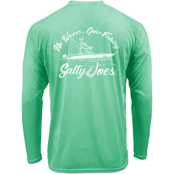 Salty Joe's Fishing Boat Long Sleeve Sun Shirt