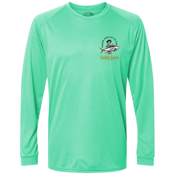 Salty Joe's Ol' Angler Long Sleeve Performance Shirt