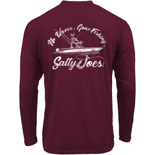 Salty Joe's Fishing Boat Long Sleeve Sun Shirt